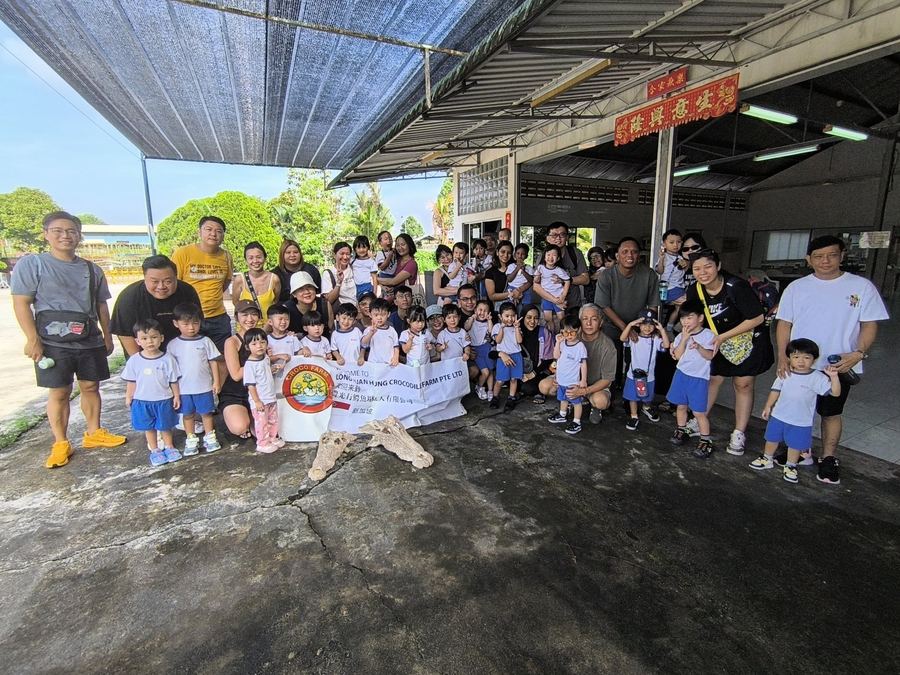 Edufarm children's school excursion to Long Kuan Hung Crocodile Farm