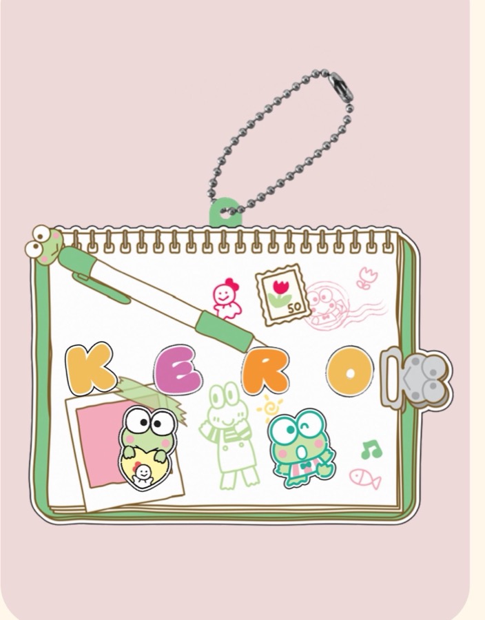 Sanrio-themed customisation charm example from the Corporate Christmas Party activation