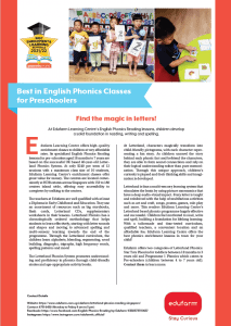 Best Enrichment Learning School 2021 22